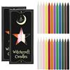 Homtim Candele Chanukka, 24 candele colorate, piccole candele, altezza 16 cm, per Natale, Chime, Vigil, Wiccan altare, rituali, preghiere, matrimoni e feste