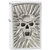 Zippo 1300003 Accendino con Logo Zippo, Argento, Standard