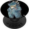 Dragon Pajama Outfit Incredibile pigiama costume da drago per gli amanti della biancheria da notte PopSockets PopGrip Adesivo