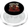 Novelty Lobster Shirts Outlaw Crostacei Divertente Aragosta Western Country Aragosta PopSockets PopGrip per MagSafe