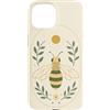 Cottage Bloom Atelier Custodia per iPhone 15 Bee Botanical Natura Insetto Floreale Sun Art