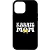 Karate Mom Gifts & Clothing Custodia per iPhone 12 Pro Max Karate Mom Cintura Gialla
