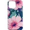 Floral Aesthetic Flower Botanical Gifts Custodia per iPhone 13 Pro Max Fiori di campo rosa fiori di campo floreale