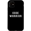 YO! Custodia per iPhone 11 Code Warrior - Dichiarazione scientifica divertente