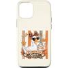Fall Season Shirts & Gifts HHWCo. Custodia per iPhone 12/12 Pro Pumpkin Spice Dept - Simpatico caffè autunnale con oche autunnali
