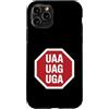 Molecular Biologist Genetics Science Hum Custodia per iPhone 11 Pro Detto divertente UAA UAG UGA Stop Codon Biology