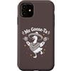 Funny Goose Fiesta Puns Me Goose-Ta Custodia per iPhone 11 Me Goose-Ta Funny Goose Fiesta Pun Sombrero E Poncho