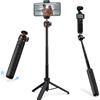 K&F CONCEPT Treppiede per Smartphone 65cm, Bastone Selfie con Telecomando