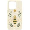 Cottage Bloom Atelier Custodia per iPhone 15 Pro Bee Botanical Natura Insetto Floreale Sun Art