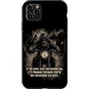 Motorcycle Gospel & Christian Faith Ride Custodia per iPhone 11 Pro Max If The Devil Isn't Bothering You... Men Christian Motorcycle