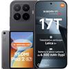 Xiaomi 17T, Smartphone 12+256GB, Display Eye-Care da 6,59 120Hz, Batteria 6500mAh(typ), Teleobiettivo Leica 5x, 67W HyperCharge, MediaTek Dimensity 9500, Black, Garanzia 3 anni+REDMI Pad 2 9.7' 64GB