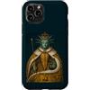 Bahaa's Tee Custodia per iPhone 11 Pro NYC Statue of Liberty Inspired from Royal Art Abstract Cool