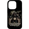 Motorcycle Gospel & Christian Faith Ride Custodia per iPhone 14 Pro If The Devil Isn't Bothering You... Men Christian Motorcycle