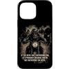 Motorcycle Gospel & Christian Faith Ride Custodia per iPhone 13 Pro Max If The Devil Isn't Bothering You... Men Christian Motorcycle