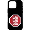 Molecular Biologist Genetics Science Hum Custodia per iPhone 16 Pro Detto divertente UAA UAG UGA Stop Codon Biology