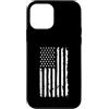 Novelty July 4th Tees Custodia per iPhone 12 mini Bandiera USA monocromatica invecchiata