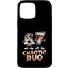 Funny Birthday Humor Lover Custodia per iPhone 13 Pro Max 67 Duo caotico divertente sessantasette compleanno