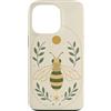 Cottage Bloom Atelier Custodia per iPhone 13 Pro Bee Botanical Natura Insetto Floreale Sun Art