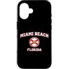 Miami Beach FL Souvenirs & Gifts by DV8s Custodia per iPhone 16 Miami Beach Florida (FL)