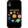 Solar System Astronomy Space Science Pla Custodia per iPhone XR Sistema Solare Pianeti Astronomia Scienza Spazio Galassia Bambini