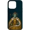 Bahaa's Tee Custodia per iPhone 15 Pro Max NYC Statue of Liberty Inspired from Royal Art Abstract Cool