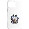 Timowo Studio Custodia per iPhone 16 Pro Max Lontra Impronta Fiume e Natura