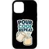 Jimbeels Custodia per iPhone 12/12 Pro Pour Cool Repeat Candele