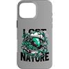 Cosmic Dreamer Design Custodia per iPhone 16 Pro Max Elmo astronauta Lost In Nature - Cosmic Space Art