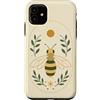 Cottage Bloom Atelier Custodia per iPhone 11 Bee Botanical Natura Insetto Floreale Sun Art