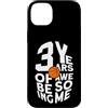 COOL BASKETBALL DESIGNS AND OUTFITS Custodia per iPhone 14 Plus 3 ANNI DI BEING AWESOME BASKET 3. COMPLEANNO