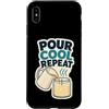 Jimbeels Custodia per iPhone XS Max Pour Cool Repeat Candele