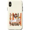 Fall Season Shirts & Gifts HHWCo. Custodia per iPhone X/XS Pumpkin Spice Dept - Simpatico caffè autunnale con oche autunnali