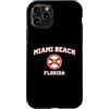 Miami Beach FL Souvenirs & Gifts by DV8s Custodia per iPhone 11 Pro Miami Beach Florida (FL)