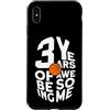 COOL BASKETBALL DESIGNS AND OUTFITS Custodia per iPhone XS Max 3 ANNI DI BEING AWESOME BASKET 3. COMPLEANNO
