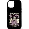 Spooky Mom Chaos Club Custodia per iPhone 15 Caffè iperstimolato per bambini Moms Club Spooky Season Ghost