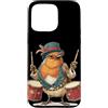 Rocking Robin Bird Outfit Custodia per iPhone 15 Pro Max Grazioso costume da pettirosso con cappello e tamburi