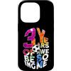 COOL SOCCER DESIGNS AND OUTFITS Custodia per iPhone 14 Pro 3 ANNI DI BEING AWESOME CALCIO 3° COMPLEANNO