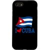 Classic Cuban Design DearPrint Custodia per iPhone SE (2020) / 7/8 Cuban Flag Cuba Design Miami Spanish Cuban