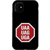 Molecular Biologist Genetics Science Hum Custodia per iPhone 11 Detto divertente UAA UAG UGA Stop Codon Biology