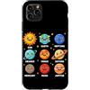 Solar System Astronomy Space Science Pla Custodia per iPhone 11 Pro Max Sistema Solare Astronomia Galassia Spazio Pianeta Amante Scienza Kid