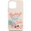 Poolside Reading Days Custodia per iPhone 13 Pro Max Lettura in piscina Book Lover Vacanze estive