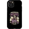 Spooky Mom Chaos Club Custodia per iPhone 11 Pro Caffè iperstimolato per bambini Moms Club Spooky Season Ghost