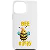DJFoerster Design Custodia per iPhone 13 Pro Max apicoltore laborioso,ape, miele, vigili del fuoco, Bee Hero