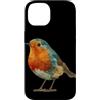 Robin Bird Outfit Custodia per iPhone 14 Divertente Robin Bird Look per Ragazzi e Ragazze