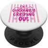 Sleepy Vibes Studio Design umoristico assonnato che si schianta PopSockets PopGrip Adesivo