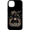 Motorcycle Gospel & Christian Faith Ride Custodia per iPhone 14 Plus If The Devil Isn't Bothering You... Men Christian Motorcycle