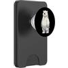 Cute Polar Bear Designs Cool Cartoon Orso polare Orgoglioso e Gioioso PopSockets PopWallet per MagSafe