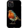 Robin Bird Outfit Custodia per iPhone 11 Pro Divertente Robin Bird Look per Ragazzi e Ragazze