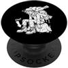 Ow Ow Ow Stickman Chronic Pain Awareness Ow Ow Ow Funny Stickman Humorous Consapevolezza del dolore cronico PopSockets PopGrip Adesivo