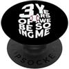 COOL BASEBALL DESIGNS AND OUTFITS 3 ANNI DI BEING AWESOME BASEBALL 3. COMPLEANNO PopSockets PopGrip Adesivo